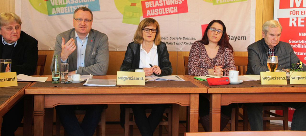 Oberpfälzer Verdi Vertreter zeigen sich zuversichtlich