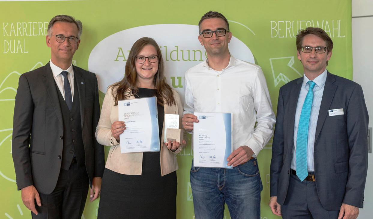 Parksteiner Azubis gehören zu Bayerns Besten