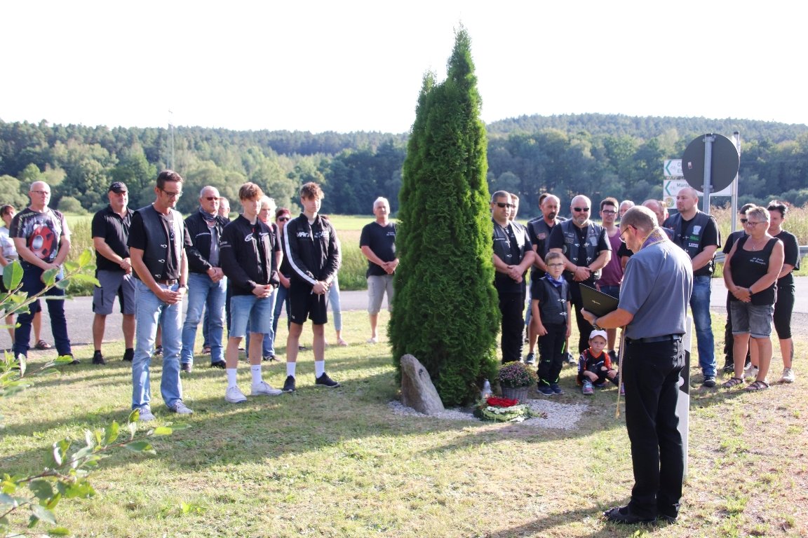 Nie vergessen: Motorradfreunde gedenken Ralf Stenger