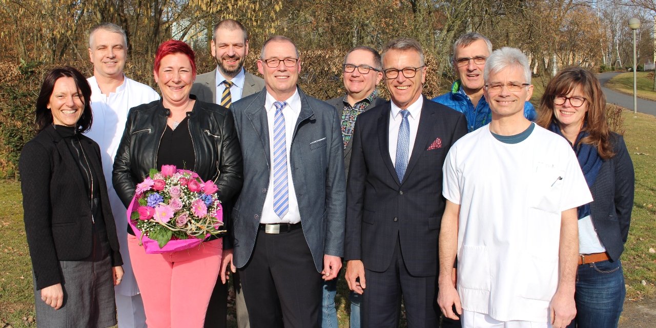 Der Kapitän geht von Bord: Dr. Fischer verabschiedet