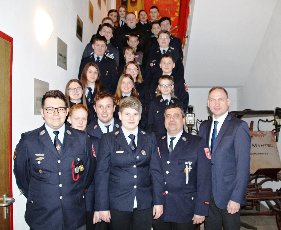 Mantel stolz auf seine Jugend