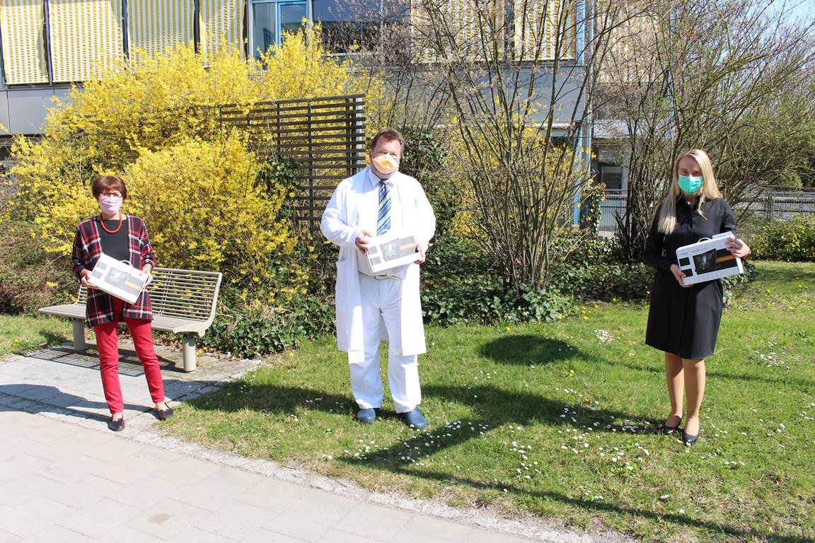 Das Fenster nach draußen: Tablets für Patienten im Klinikum