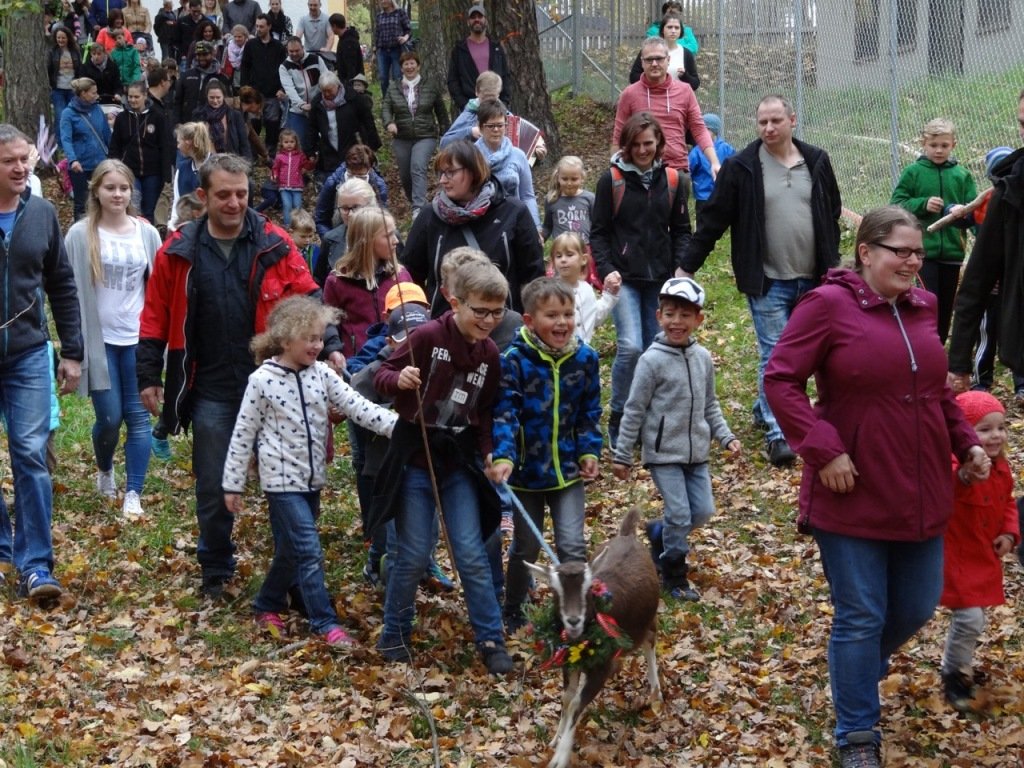 1. Luher Goaßabtrieb begeistert Alt und Jung