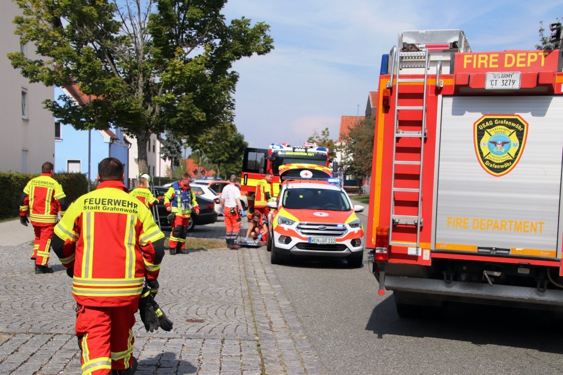 Motorrad-Unfall in Grafenwöhr: Fahrer verletzt
