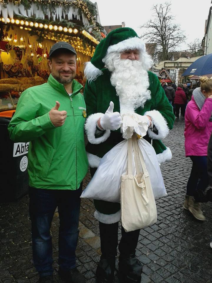 Greenpeace wirbt für grüne Weihnachten