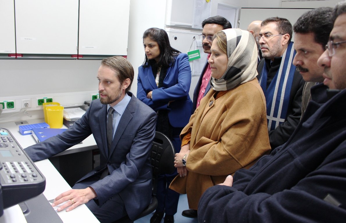 Besuch aus Katar am Klinikum Weiden