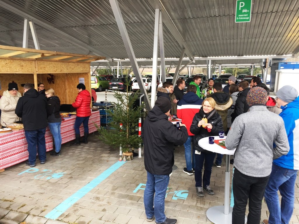 Weihnachtsbude unterstützt Inklusions-Kindergarten