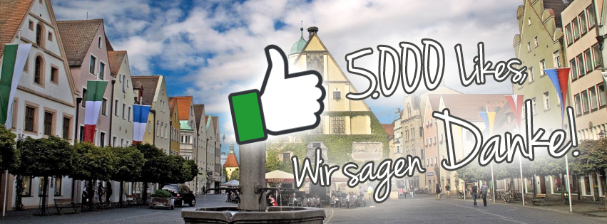 Wir sagen DANKE für 5.000 Likes!