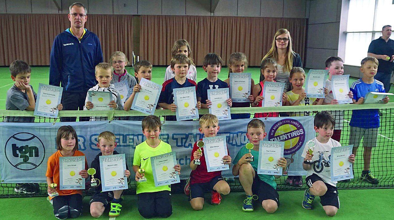 18 Kinder meistern Talentino-Kleinfeld-Cup mit Bravour