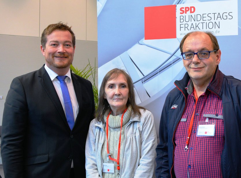 Uli Grötsch trifft Weidener Werkstatträte in Berlin
