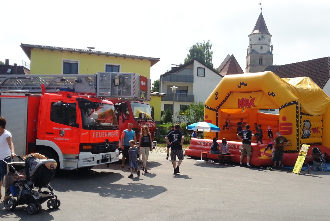 Feuerwehr Eschenbach lädt zum Gartenfest
