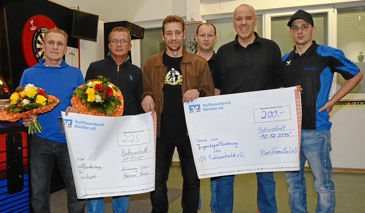 Doppelter Geldsegen für den Jugendförderverein Rothenstadt