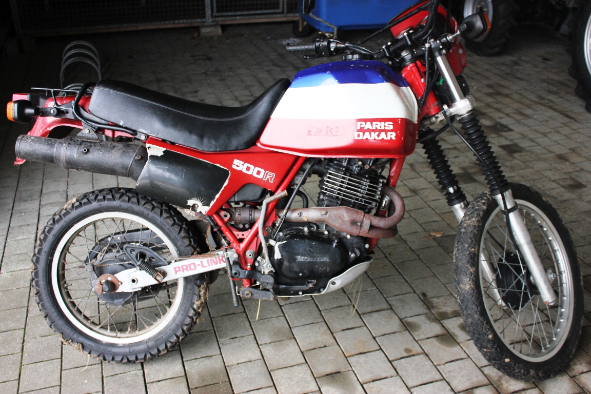 Motorrad ohne Besitzer bei der Polizei Vohenstrauß