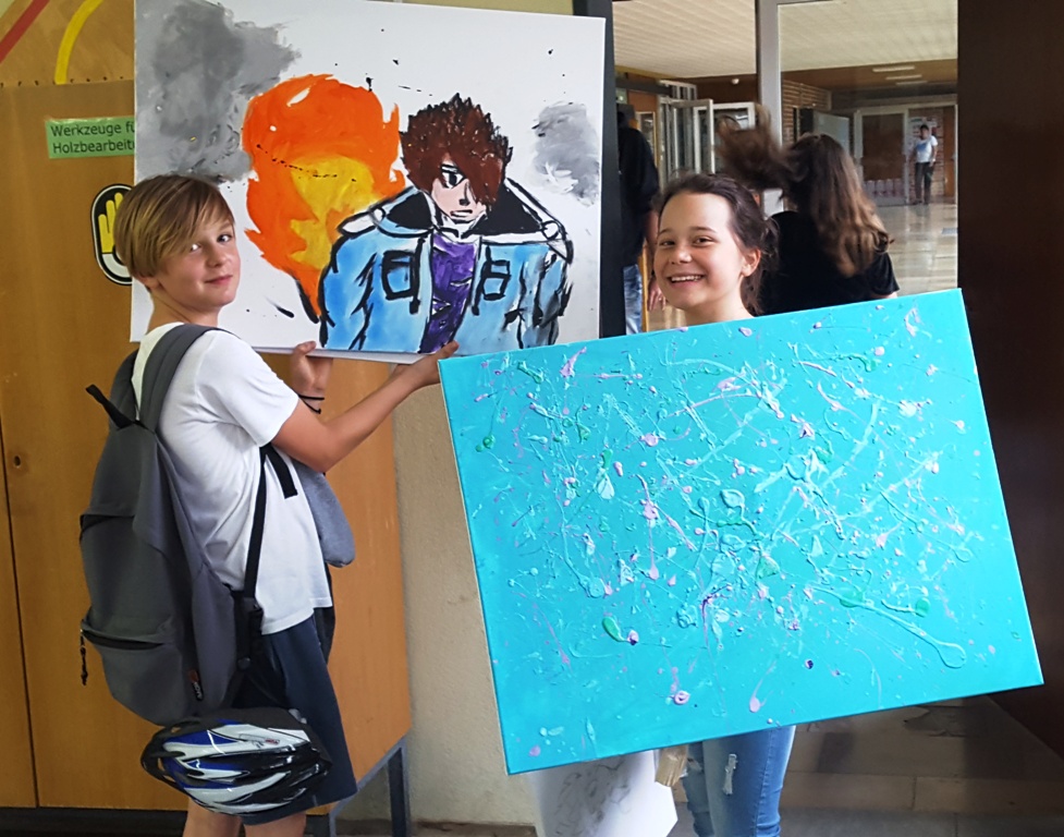 Keine Chance für Langeweile dank Actionpainting, Klettergarten und Co.