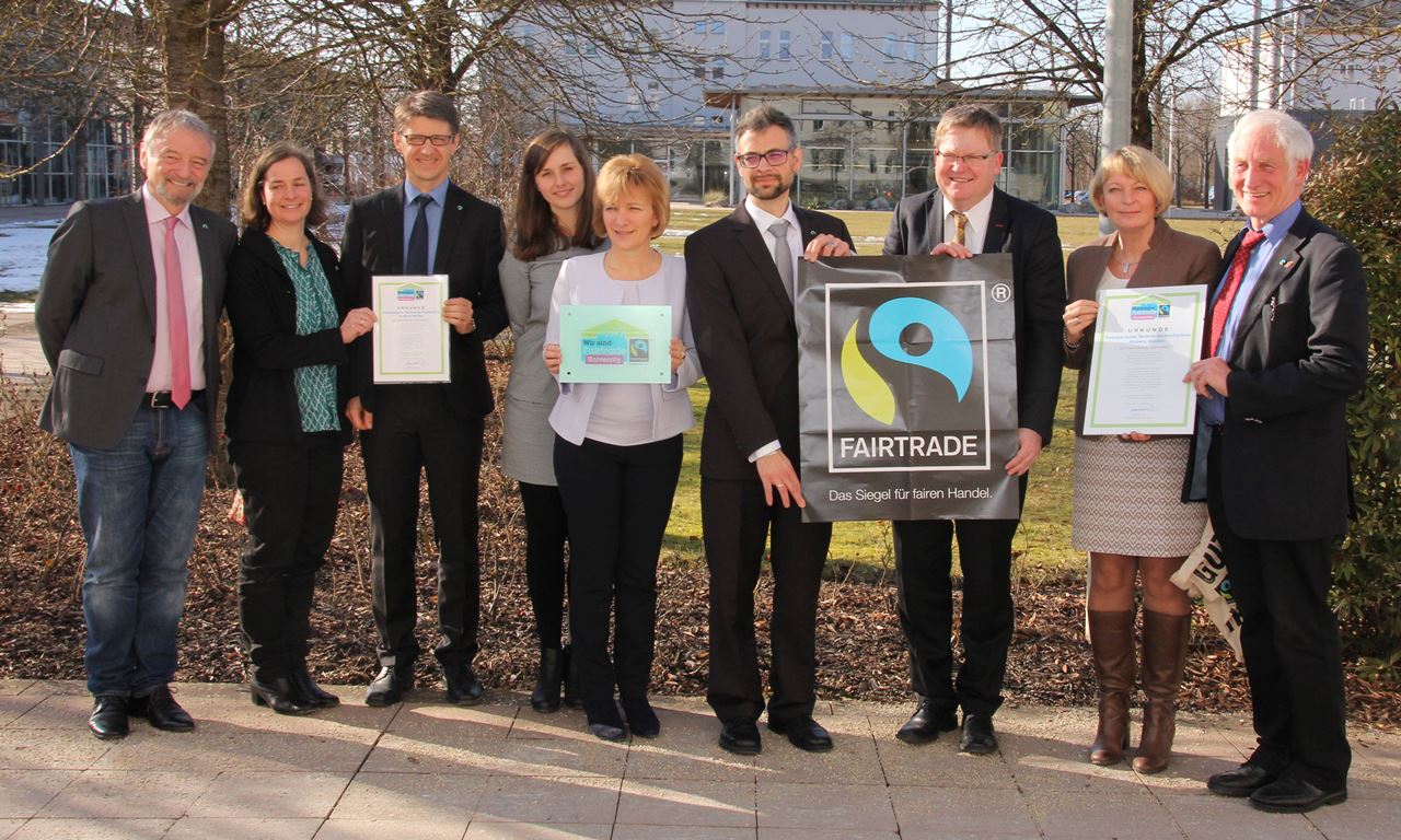 Für fairen Handel: OTH Amberg-Weiden ist Fairtrade-University