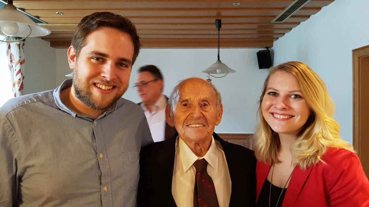 Anton Fichtl: 95 Jahre, aber noch lange nicht alt