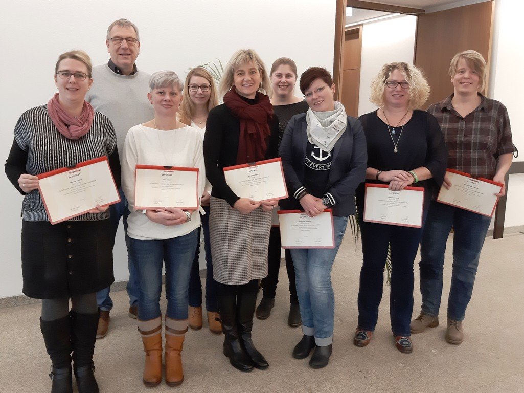 Neue Qualifizierte Leiterinnen in den Kindertagesstätten