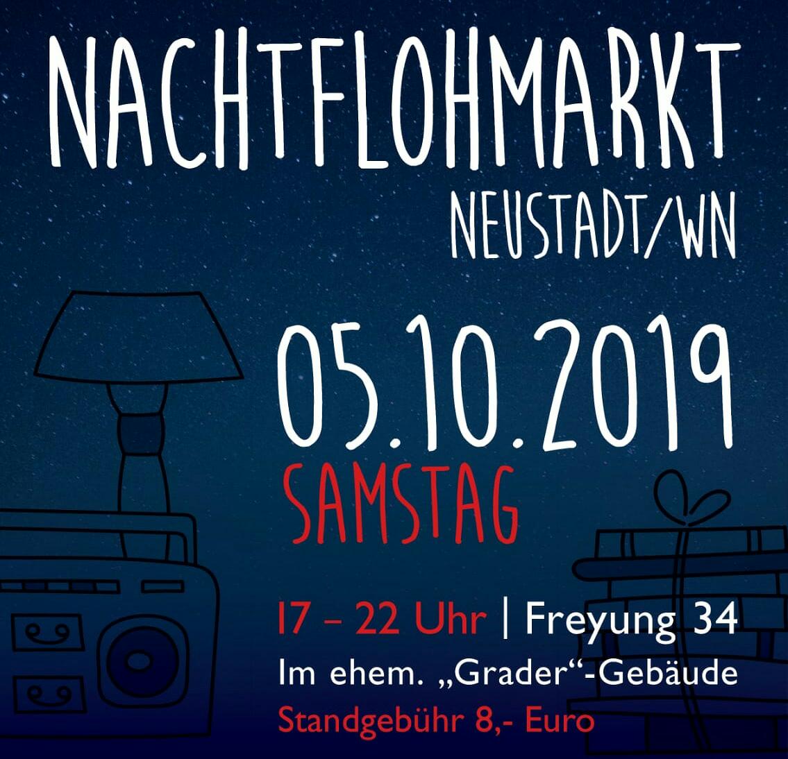 Leerstand nutzen: Indoor-Nacht-Flohmarkt im alten Eisen Grader