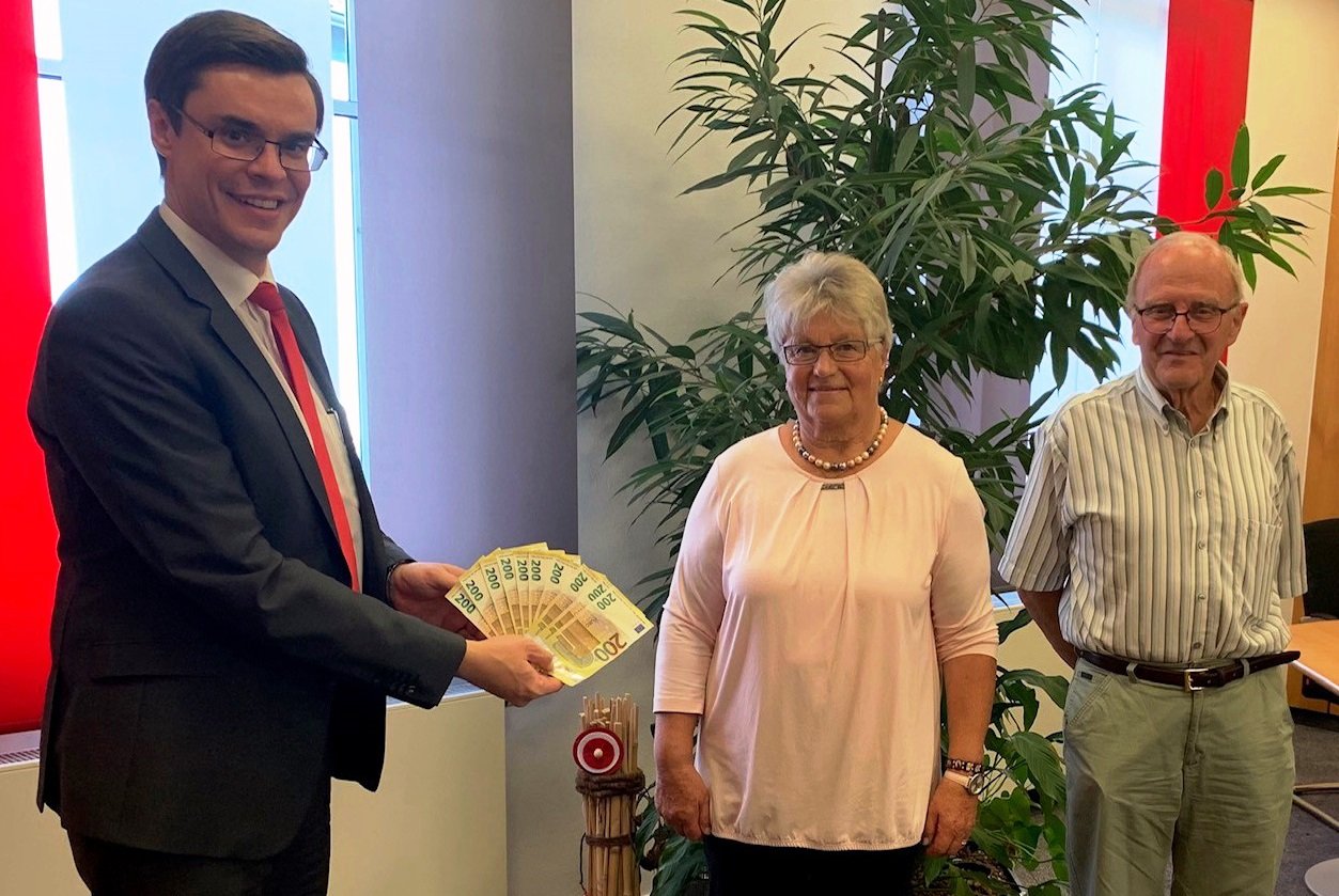 10.000 Euro Gewinn für Anita Müller