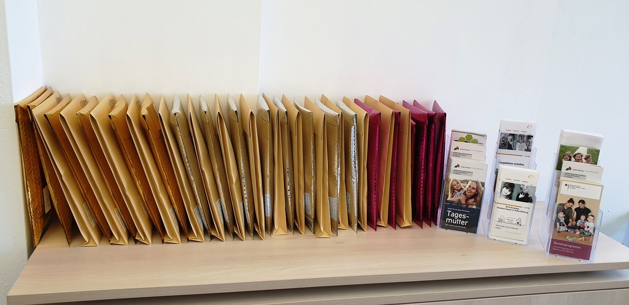 Bunte Basteltüten sorgen für Überraschungen