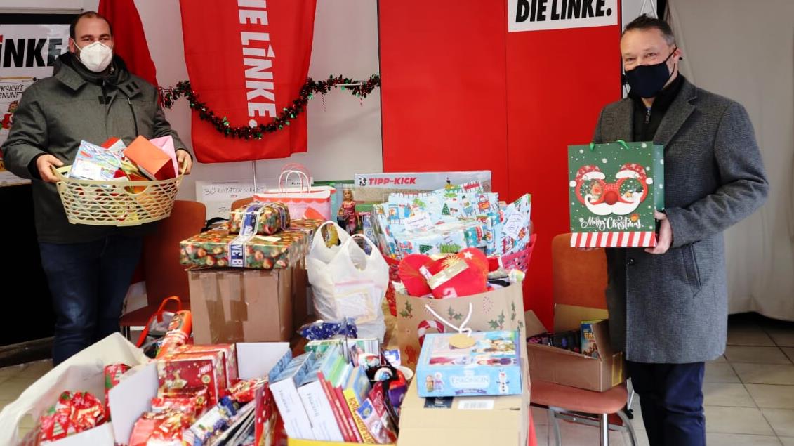 Erfolgreiche Geschenkesammelaktion: 100 Päckchen für Bedürftige
