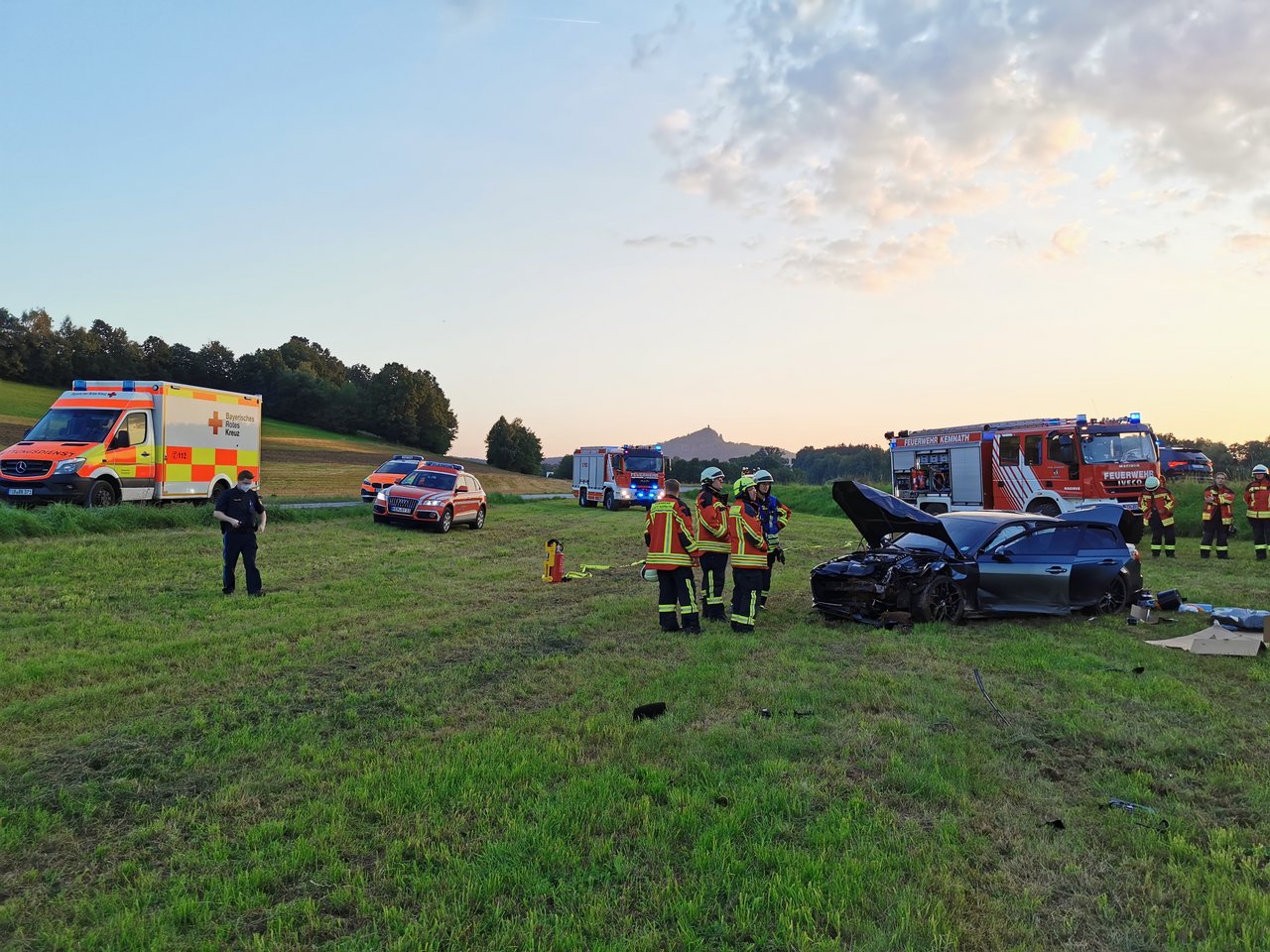 Nach Überschlag schwer verletzt
