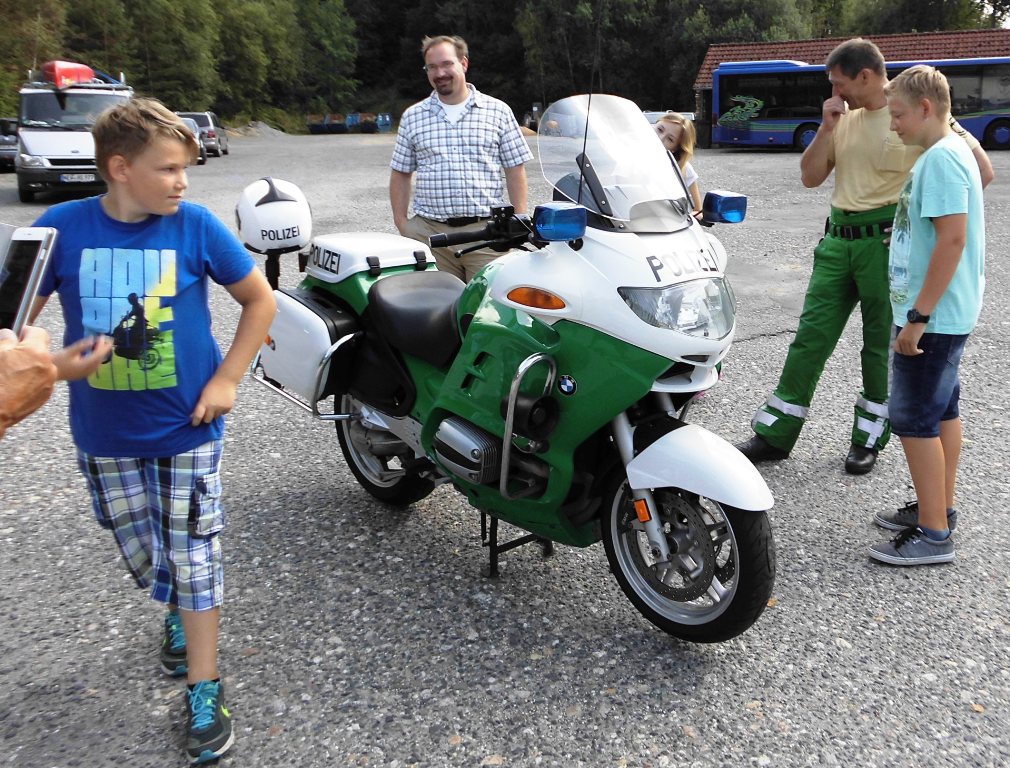 Polizeieinsatz bei den Störnsteiner Siedlern
