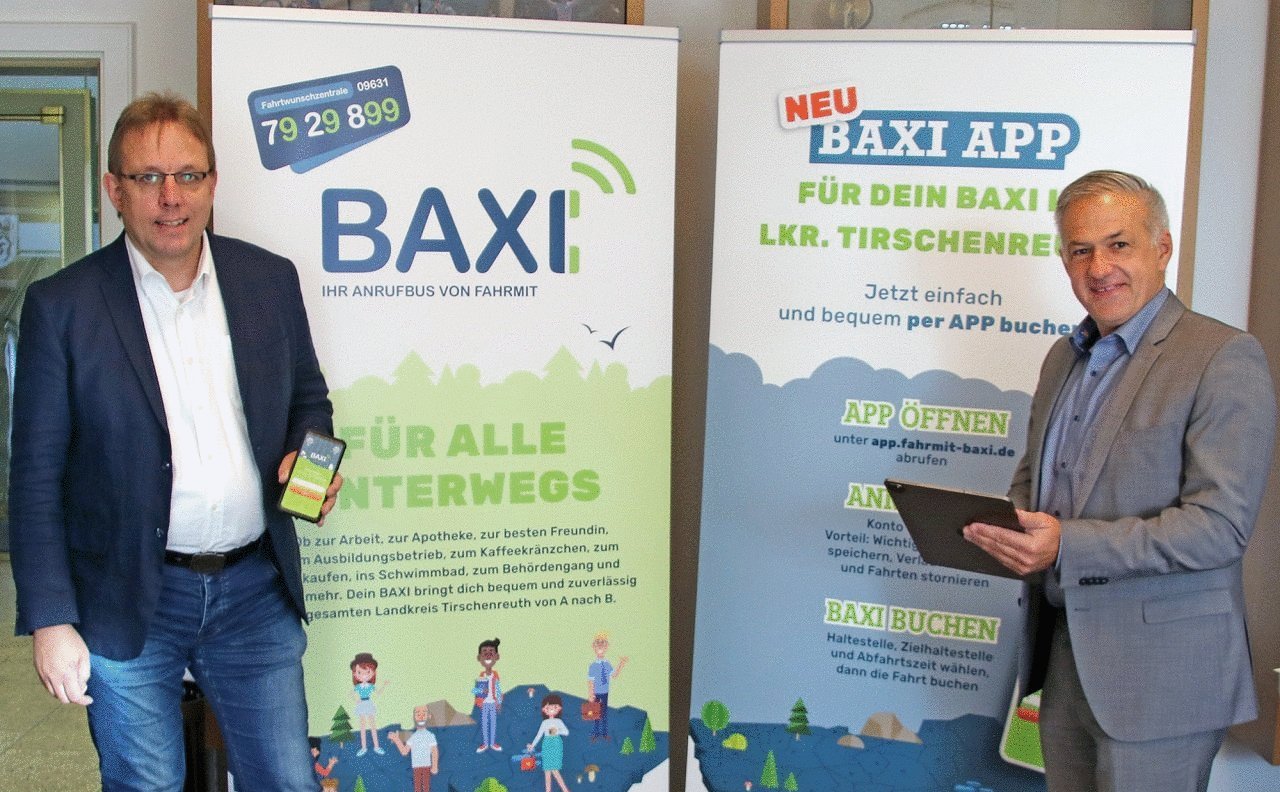 BAXI jetzt per App buchbar