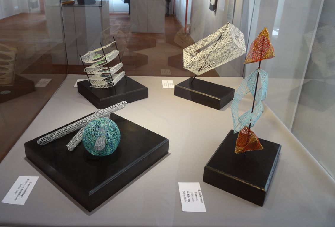 Kreativ und ungewöhnlich: 3-D-Klöppelkunst von Sabine Heibl