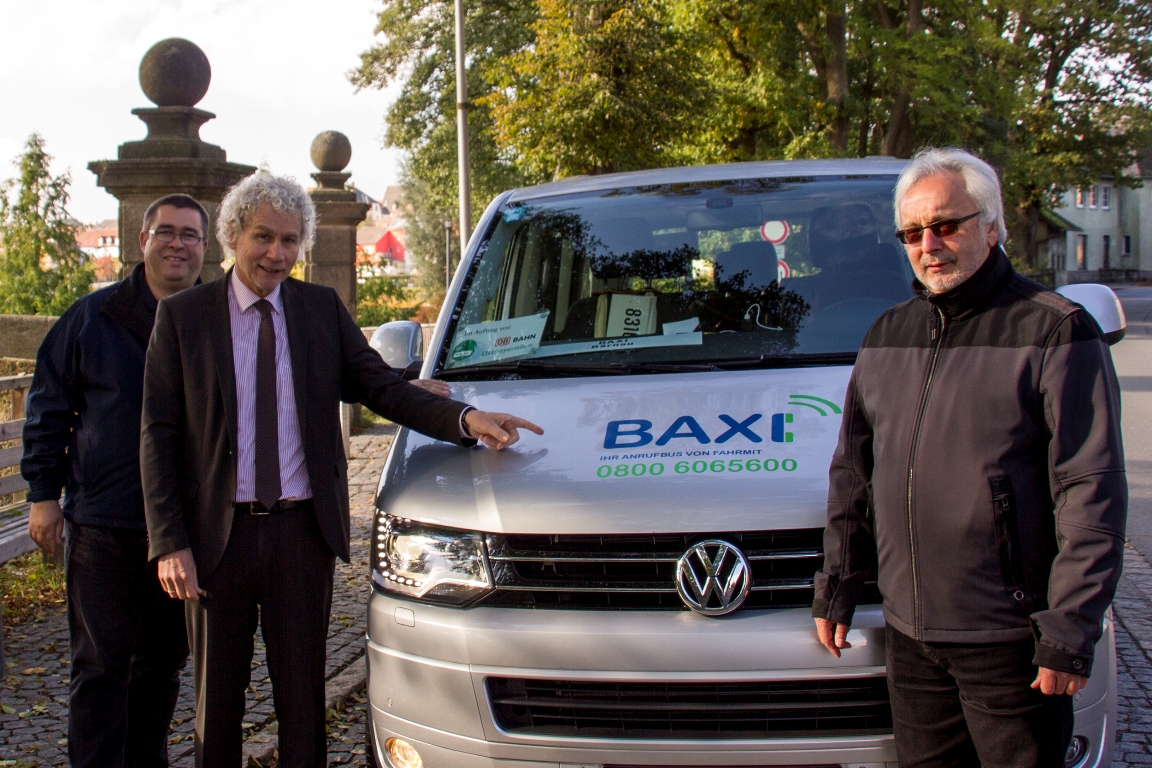 Meilenstein für Baxi: Anrufbussystem feiert 60.000. Fahrgast