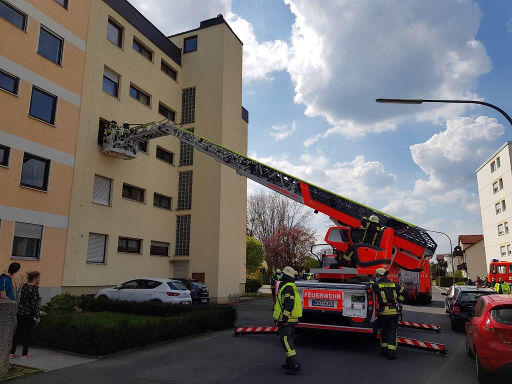 Feuerwehr-Großeinsatz in Weiden