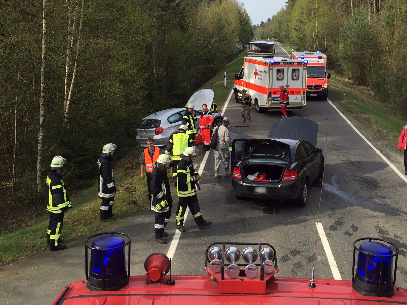 Unfall zwischen Parkstein und Weiden