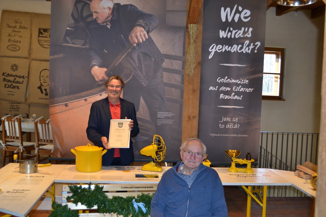Seit 70 Jahren am Braukessel