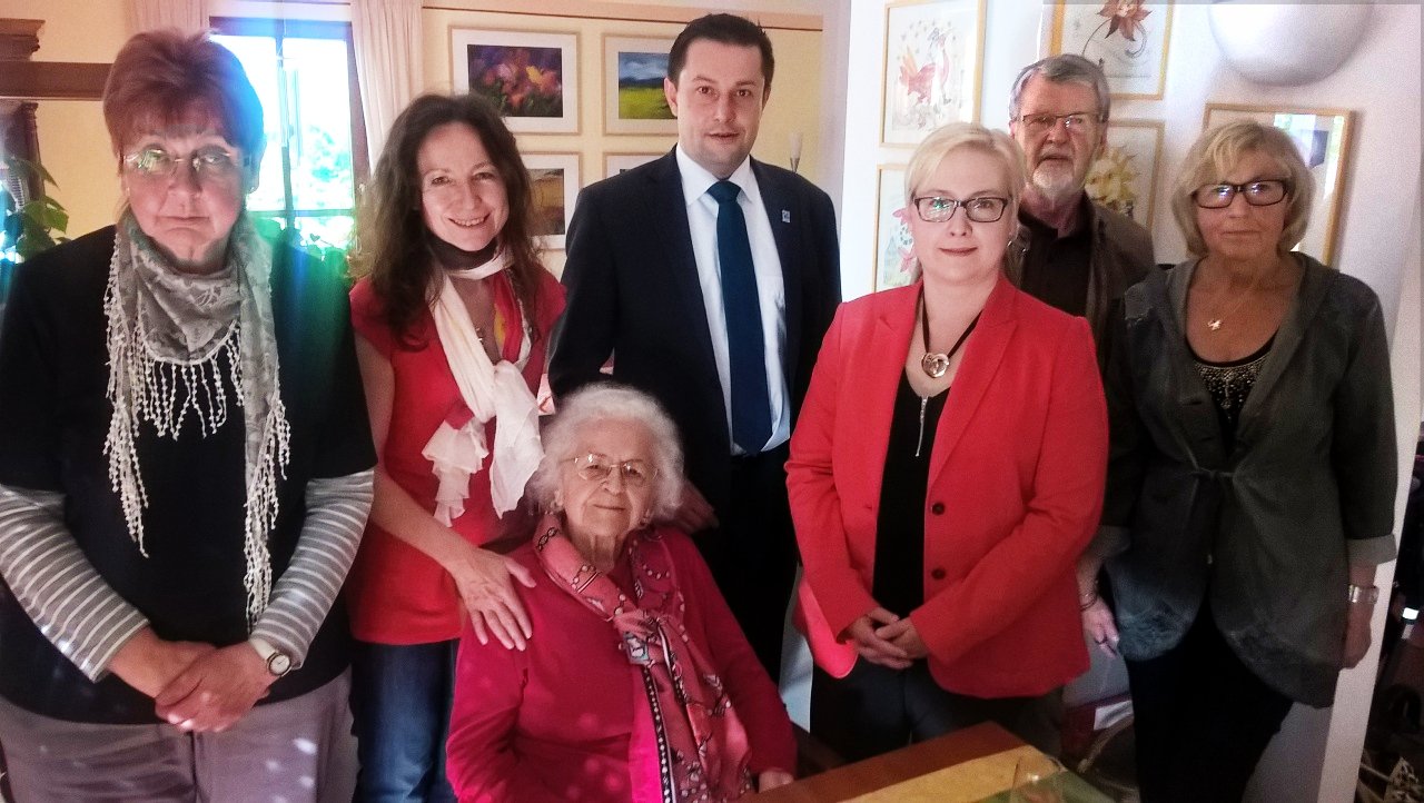 Amalie Wutz feiert 90. Geburtstag