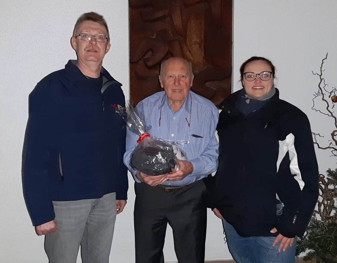 Dank für Unterstützung zum 93. Geburtstag