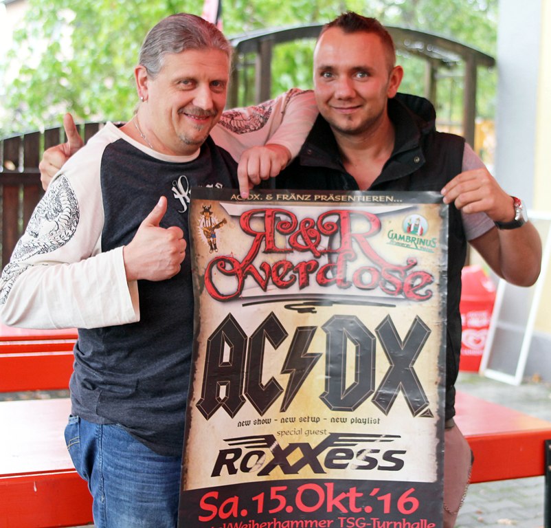 AC/DX. und Roxxess: Explosive Rock & Roll-Premiere in neuem Ambiente