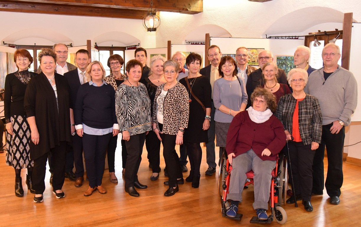 Ausstellung zum Thema Natur des Arbeitskreises Kunst