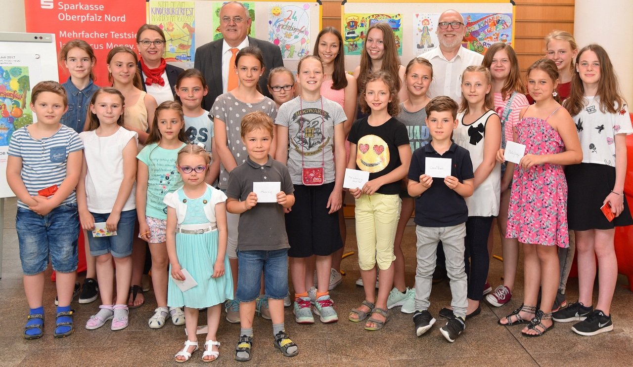 Kinderbürgerfest 2017: Kleine Künstler ausgezeichnet