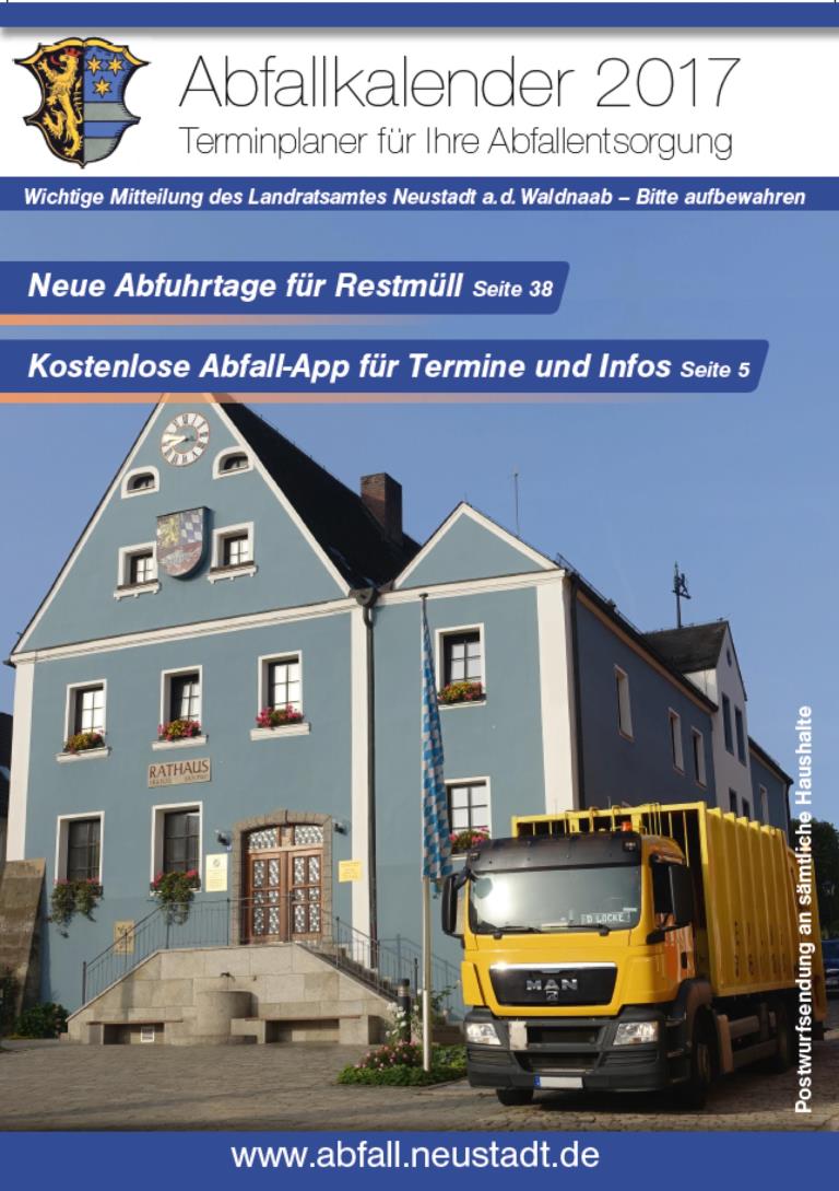 Abfallkalender für den Landkreis Neustadt/WN
