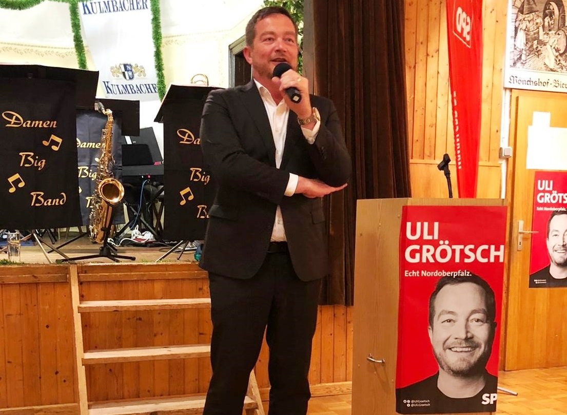 Abschlusskundgebung im Postkeller: Grötsch zufrieden mit Wahlkampf
