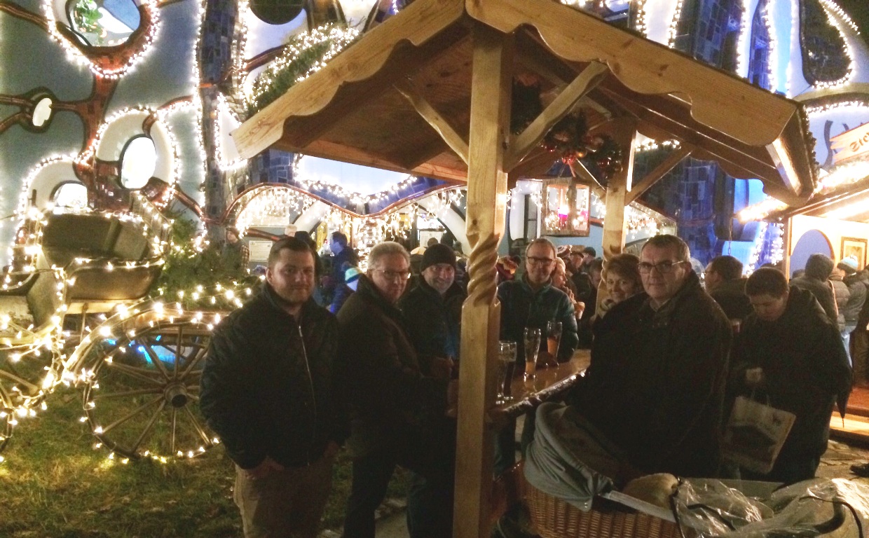 Windischeschenbacher auf Weihnachtsmarkt-Tour