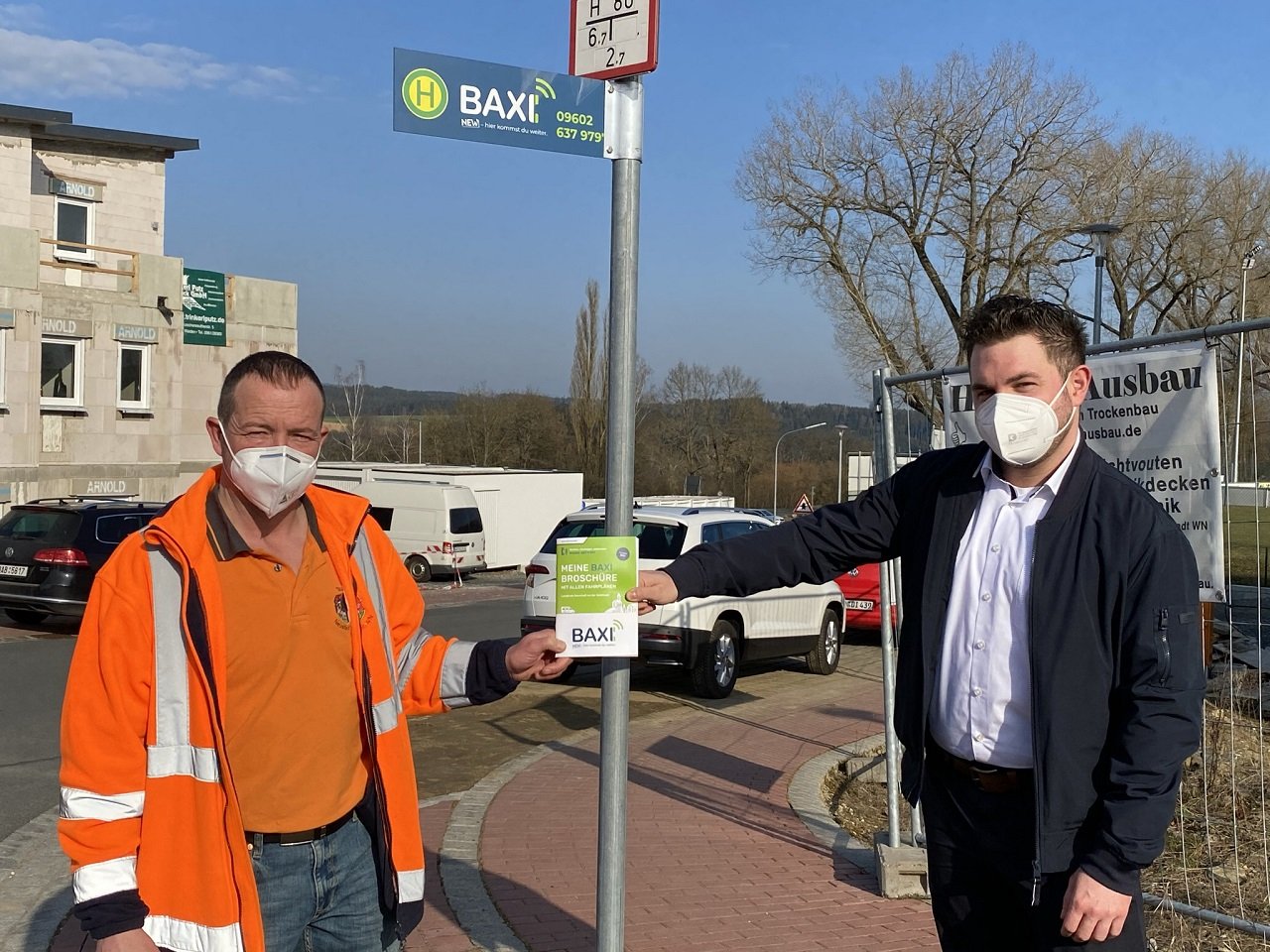 Neue Baxi Haltestellen in Neustadt/WN