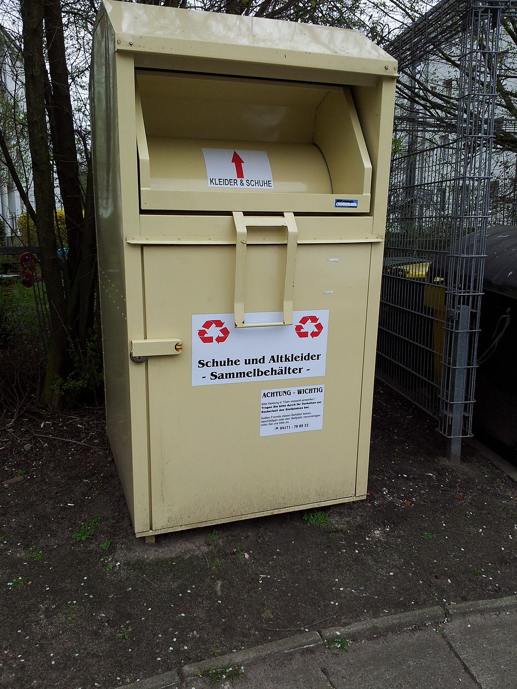 Burschenverein Parkstein sammelt Altkleider