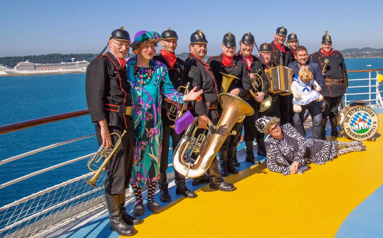 Kreuzfahrt mit der Altneihauser Feierwehrkapell’n