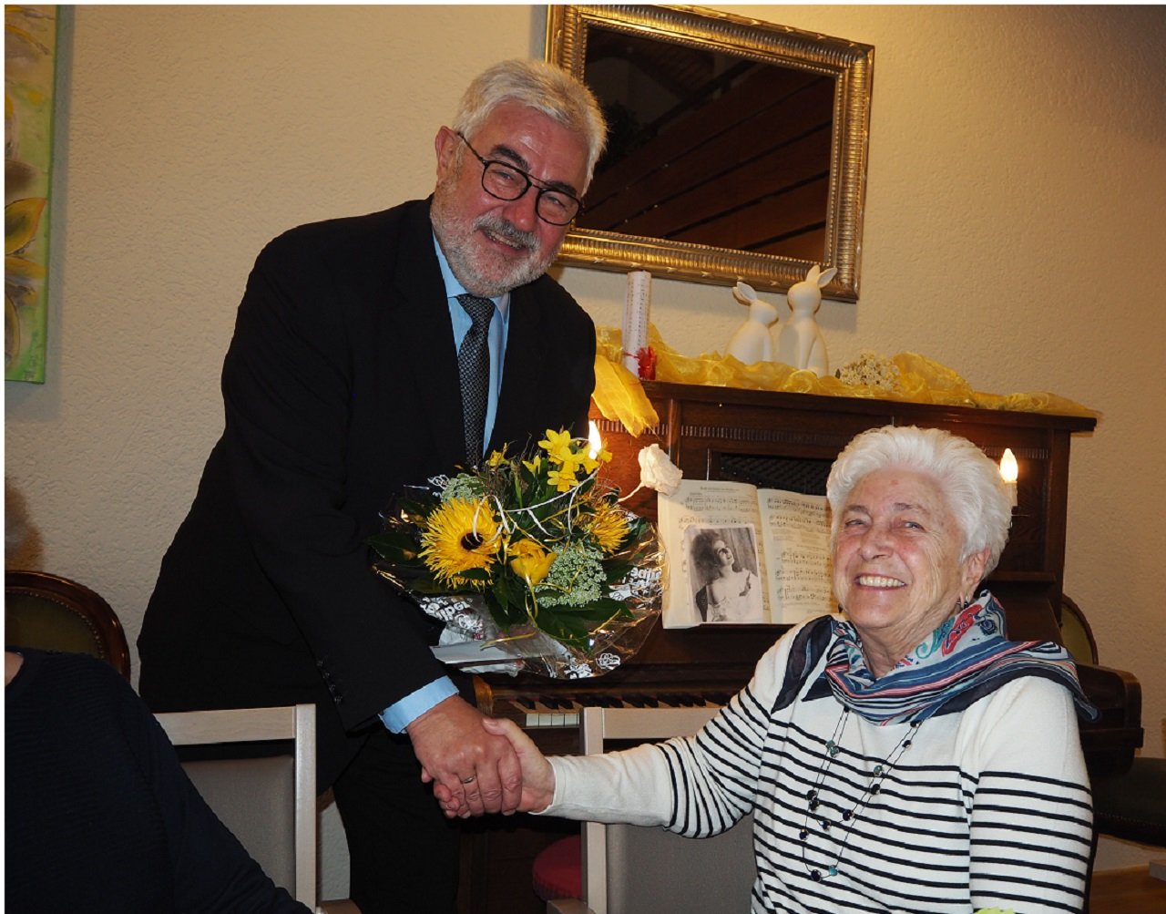 Anni Hauer feiert 85. Geburtstag