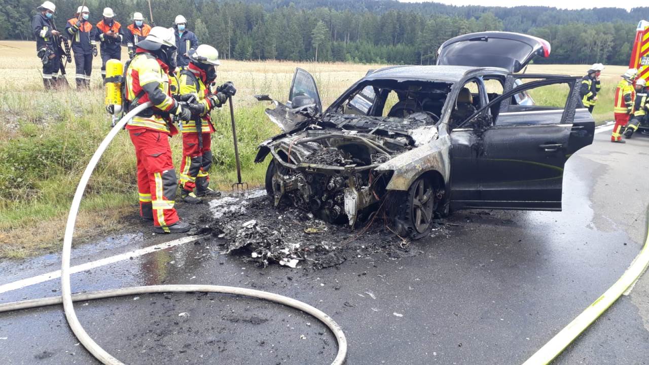 Audi fängt Feuer