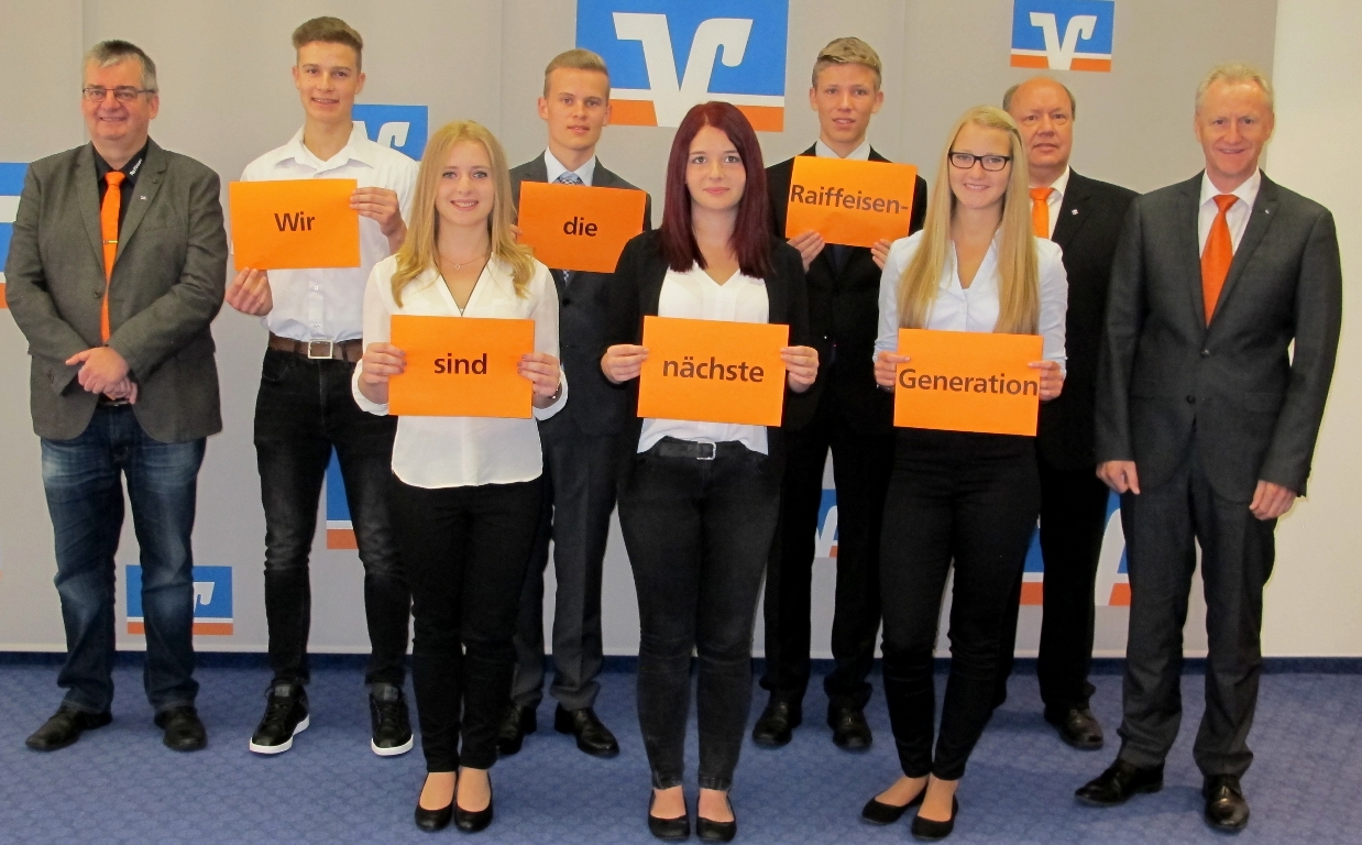 Die nächste Generation bei der Raiffeisenbank Neustadt-Vohenstrauß eG