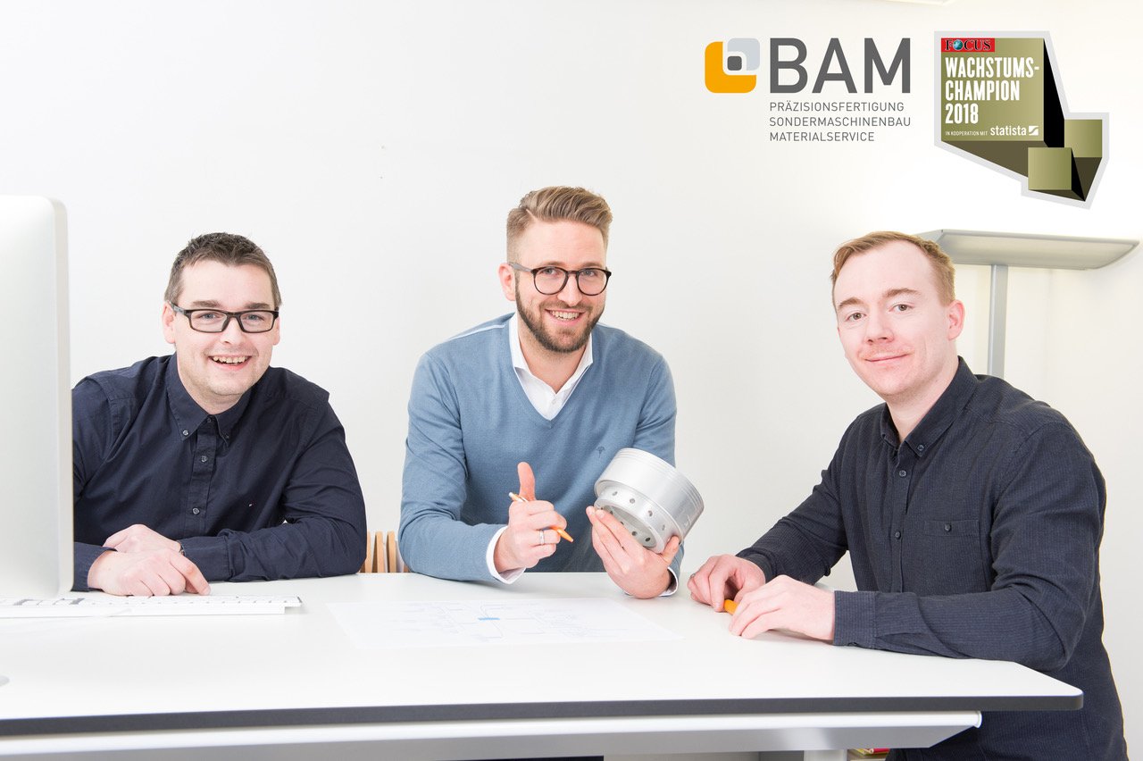 BAM zum Wachstums-Champion gekürt