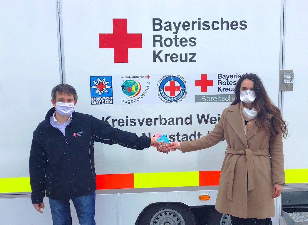 Bunte Trostpflaster nach dem Pieks