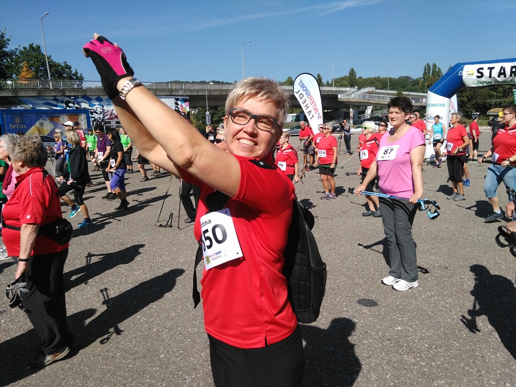 BVS Weiden: Nordic-Walking von seiner schönsten Seite